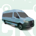 Боковая подножка Volkswagen Crafter, Mercedes-Benz Sprinter.
